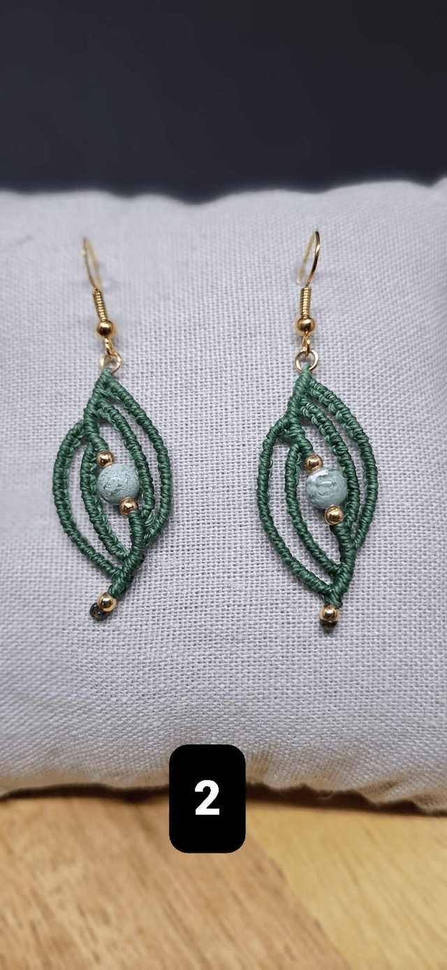 Boucles d'oreilles Neptune