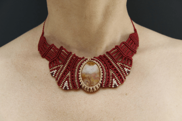 Collier Tara - Pierre de Jaspe