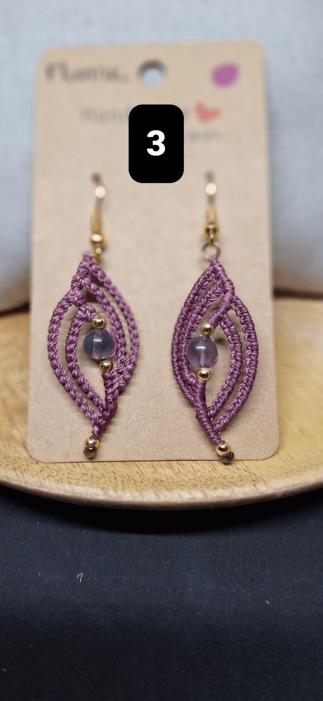 Boucles d'oreilles Neptune