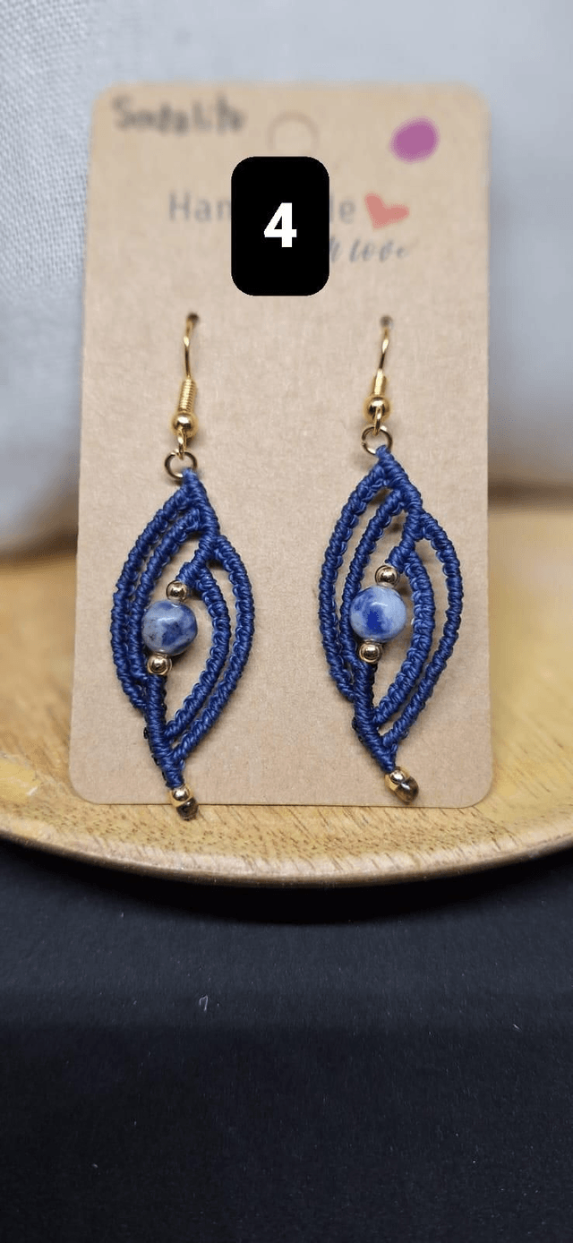 Boucles d'oreilles Neptune