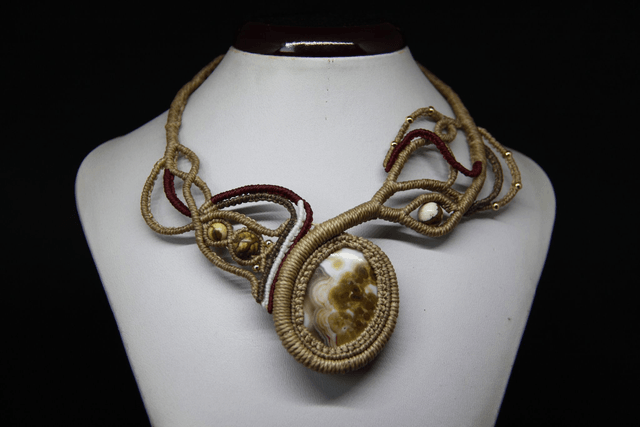 Collier Arwen -  Pierre de Jaspe 