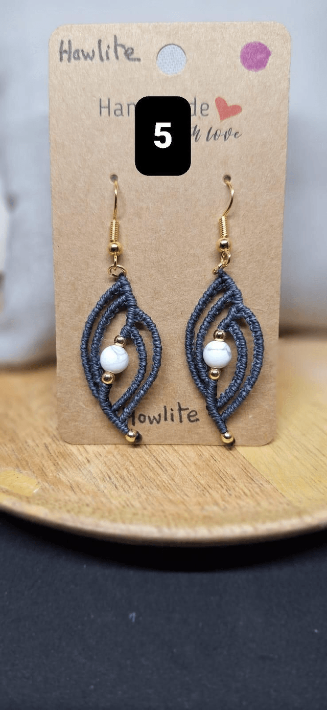 Boucles d'oreilles Neptune