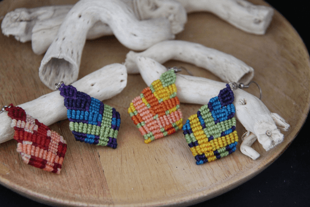 Boucles d&#039;oreilles Rainbownita